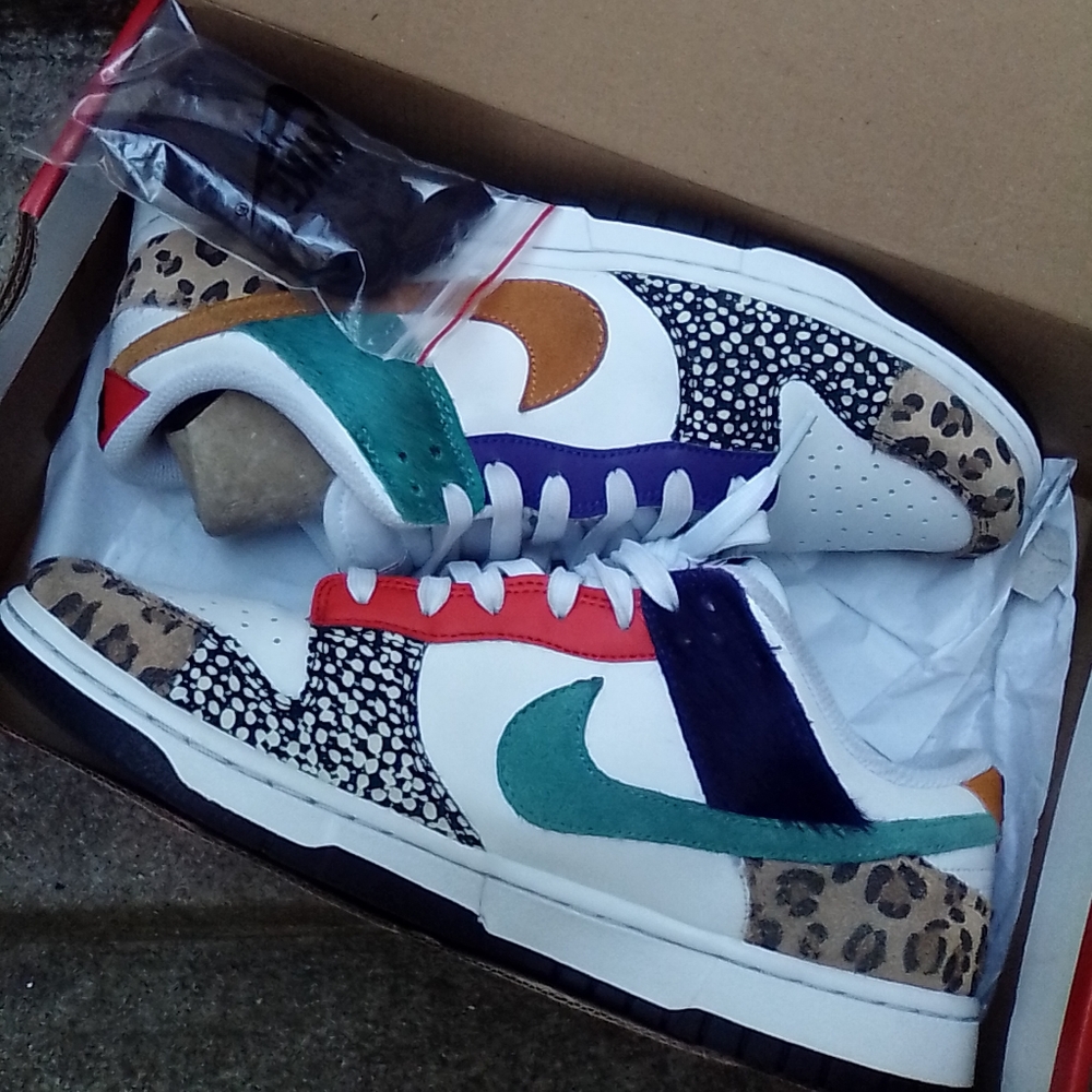 Nike Dunk mixed safari